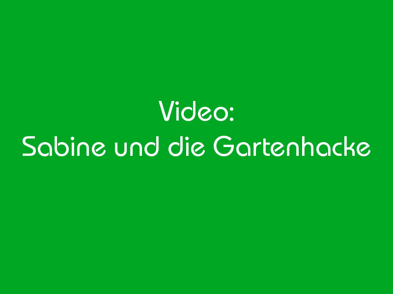 Gartenhacke